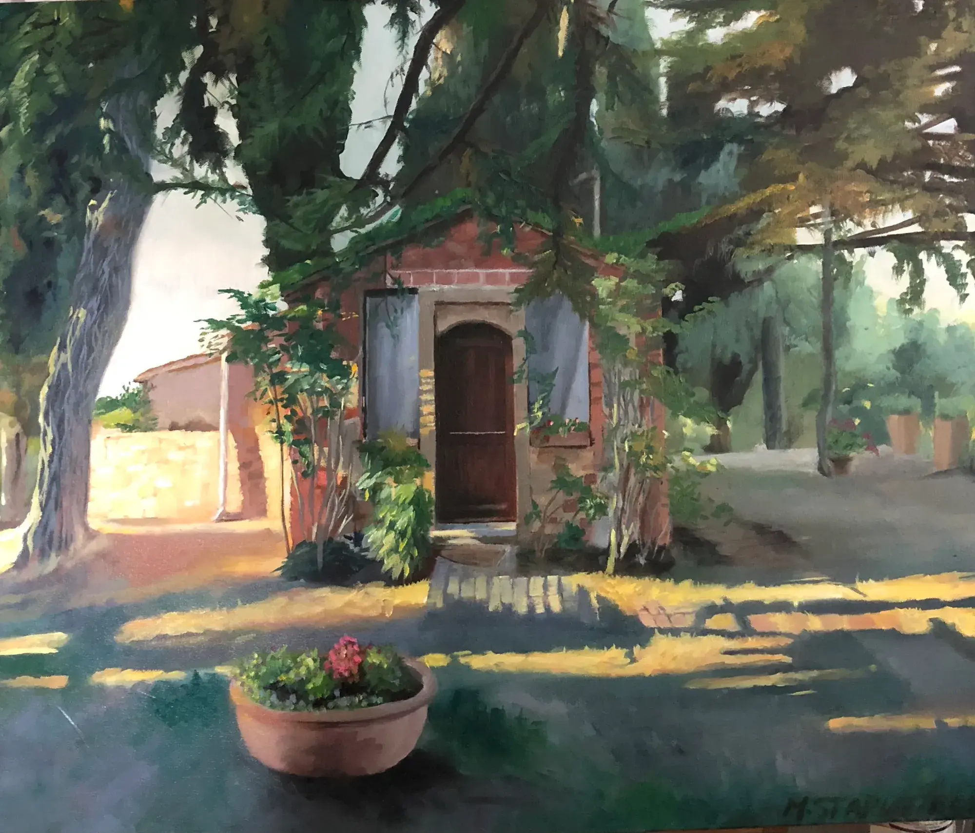 Painting by Mike Stapleton