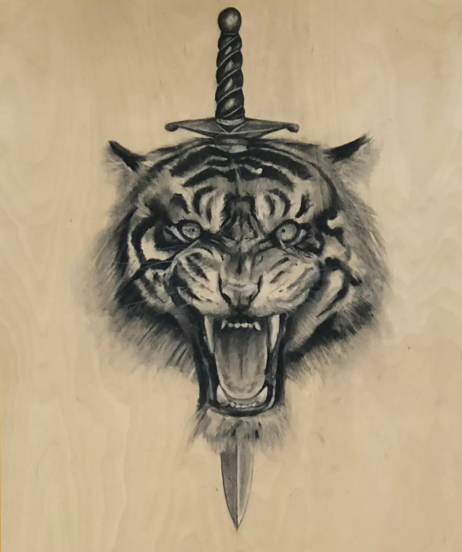 Painting by Mike Stapleton