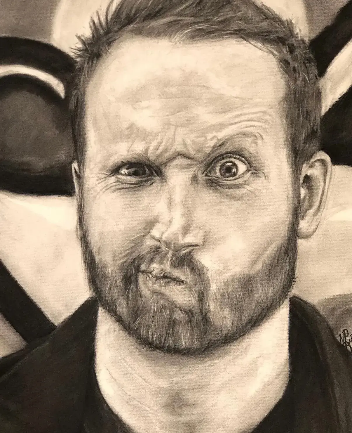 Painting by Mike Stapleton